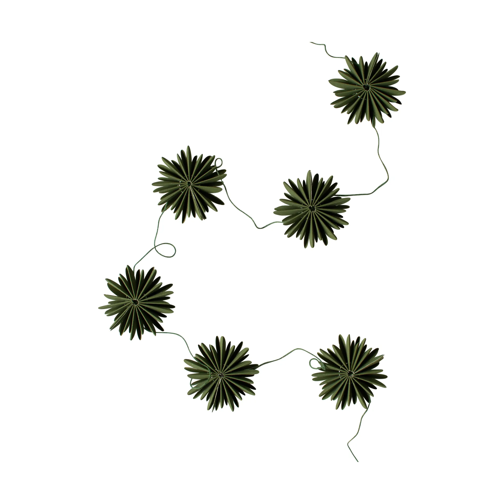Garland slinger sneeuwvlok, Groen DBKD