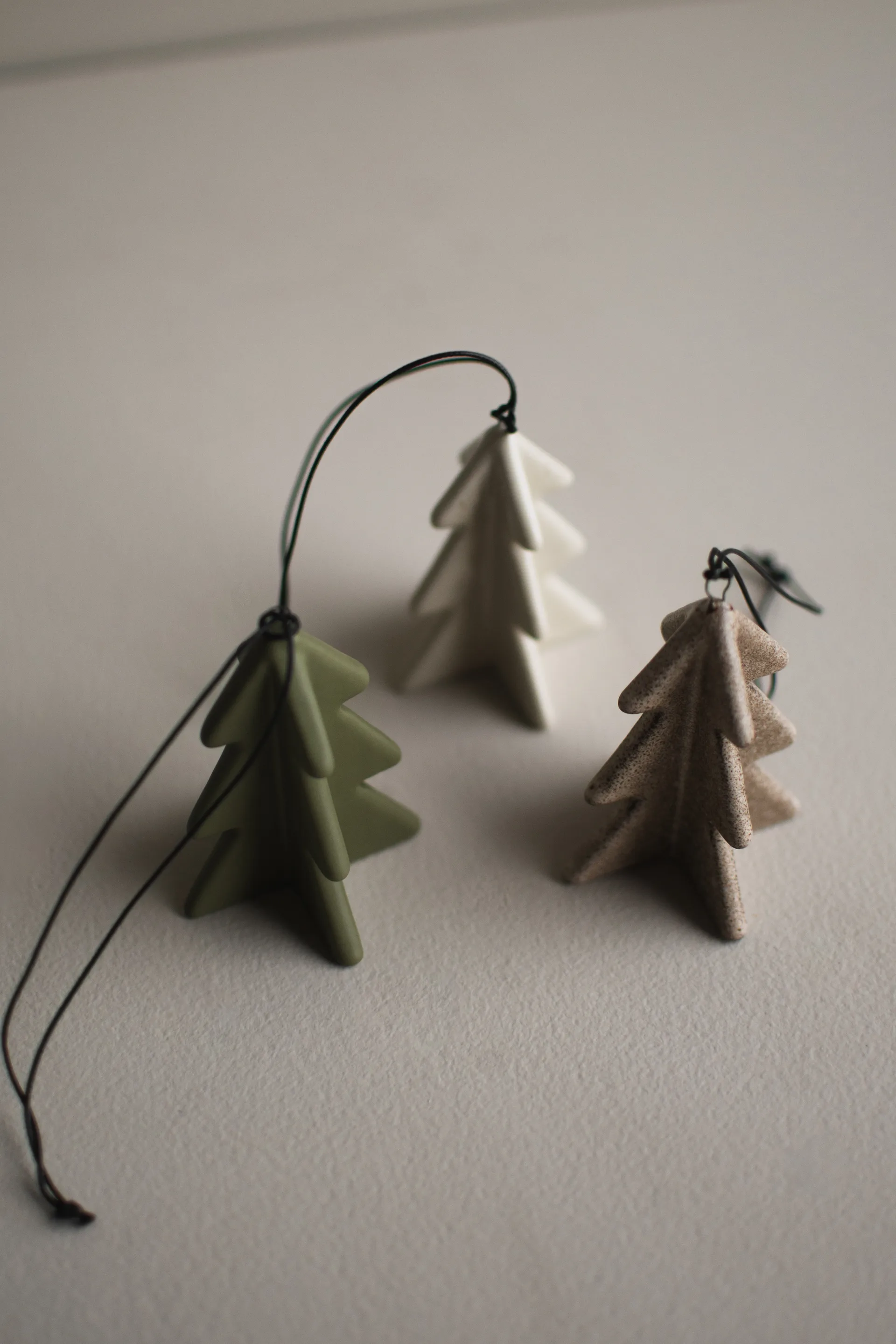 Hangende winterboom 7 cm, Beige DBKD