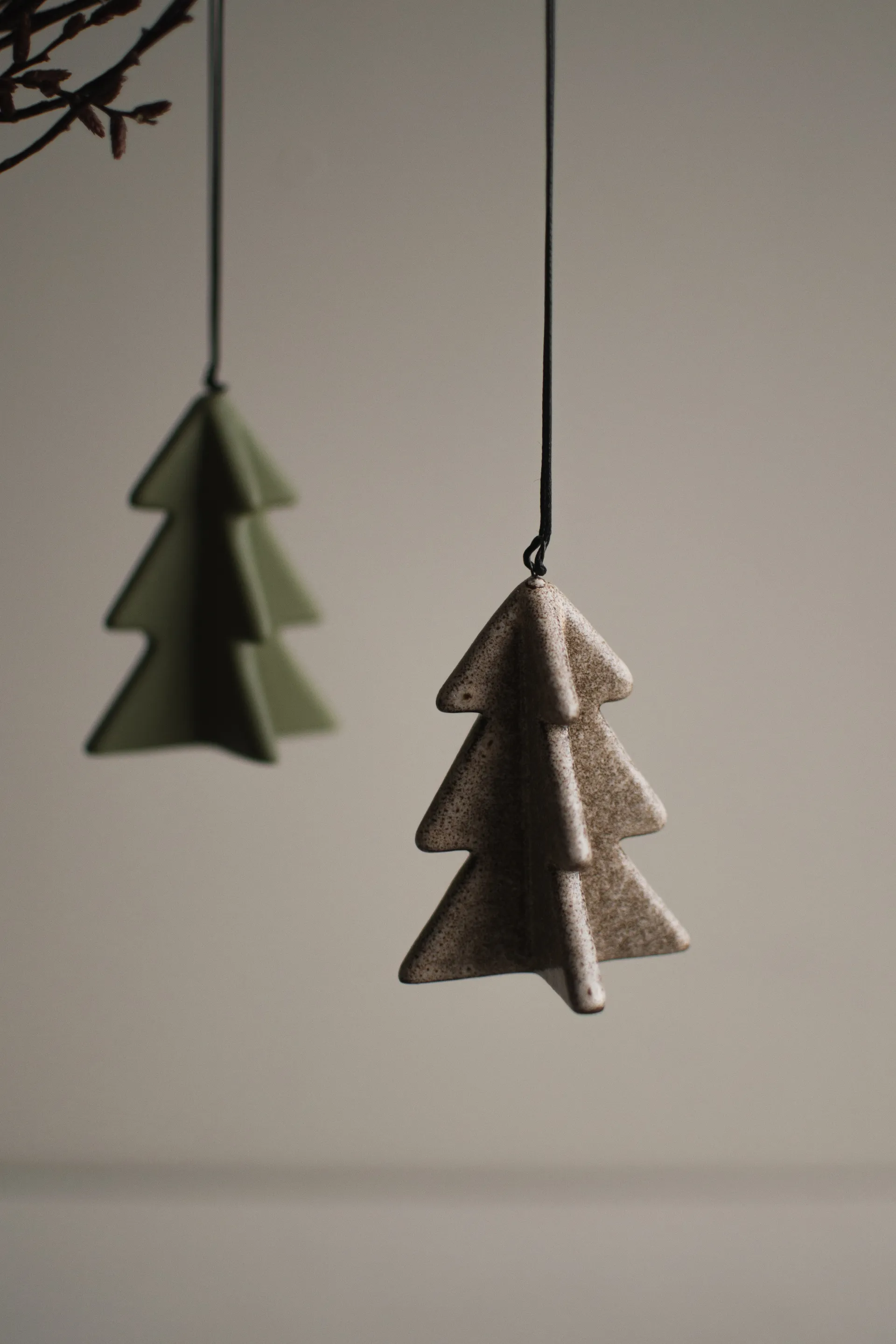 Hangende winterboom 7 cm, Beige DBKD
