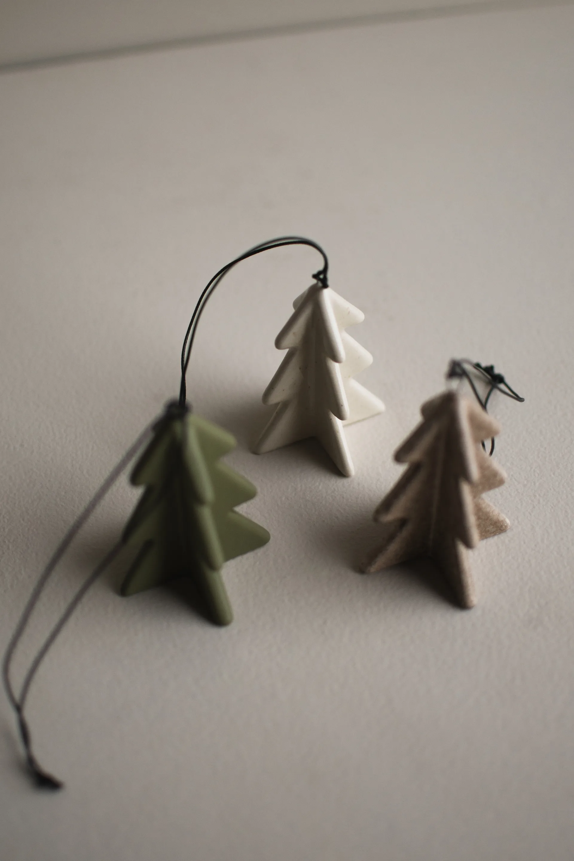 Hangende winterboom 7 cm, Vanille DBKD