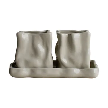 Herb bloempot 3-delig - Creme - DBKD