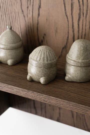 Hipster Triplets kerstdecoratie 3-pack - Beige - DBKD