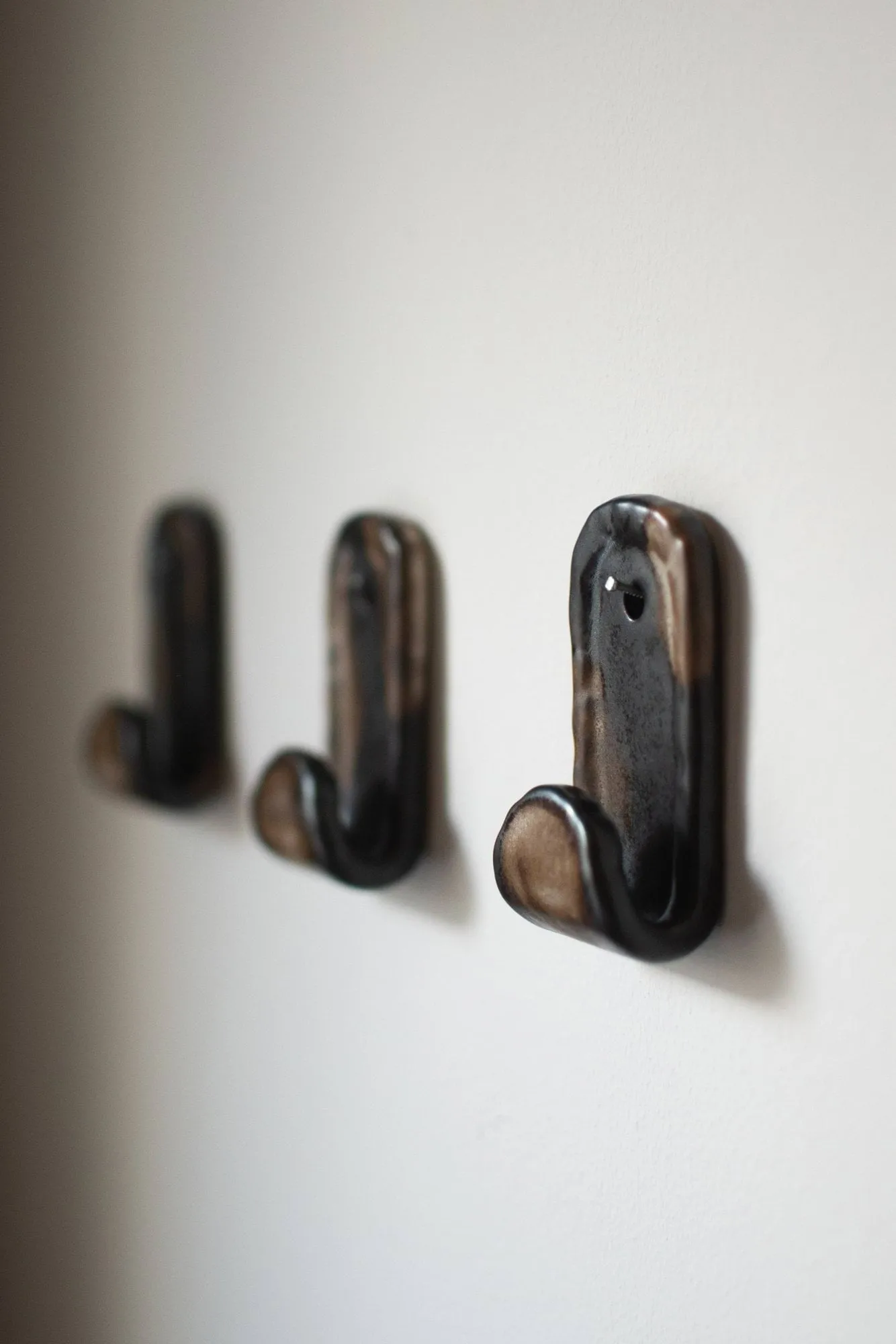 Hook haken 3-pack, Sombre DBKD