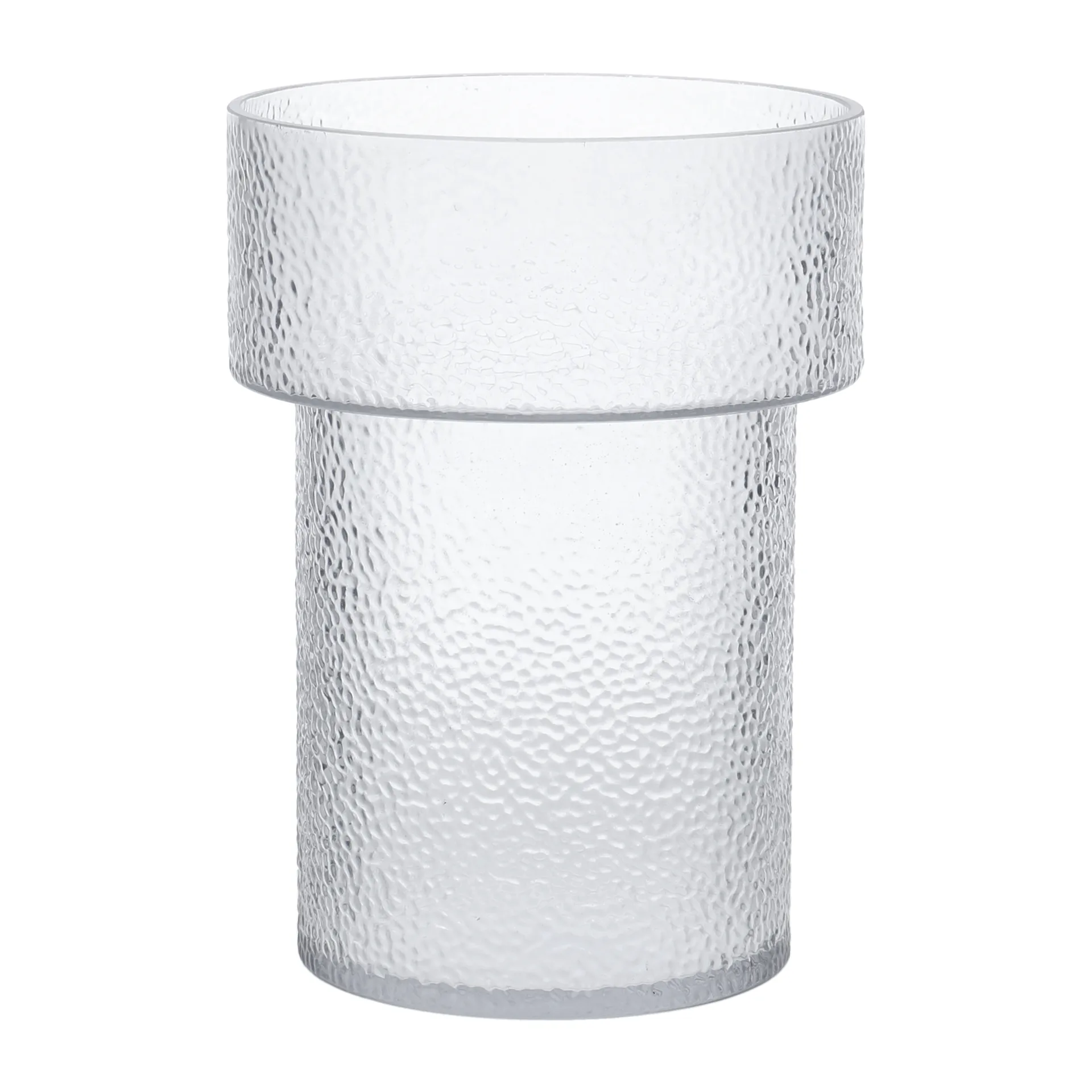 Keeper glazen vaas structuur, 30 cm DBKD
