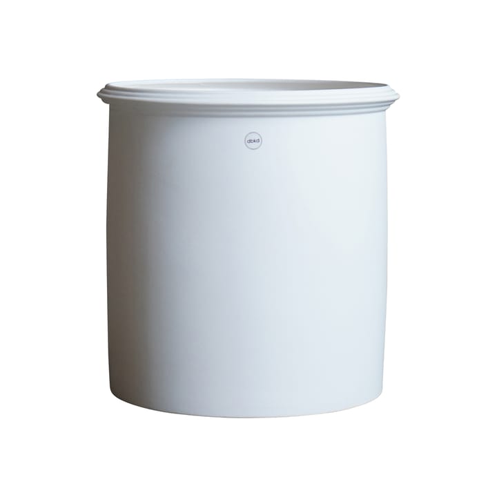 Kruset pot mat wit - XL Ø34 cm - DBKD