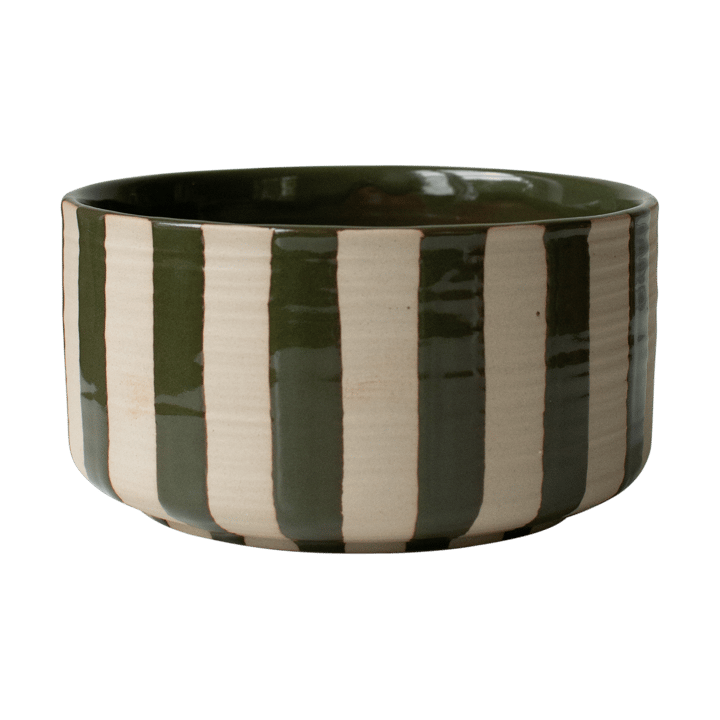 Line decoratieschaal Ø16 cm - Stripe Green - DBKD