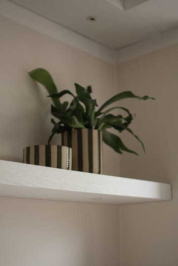 Line decoratieschaal Ø16 cm - Stripe Green - DBKD