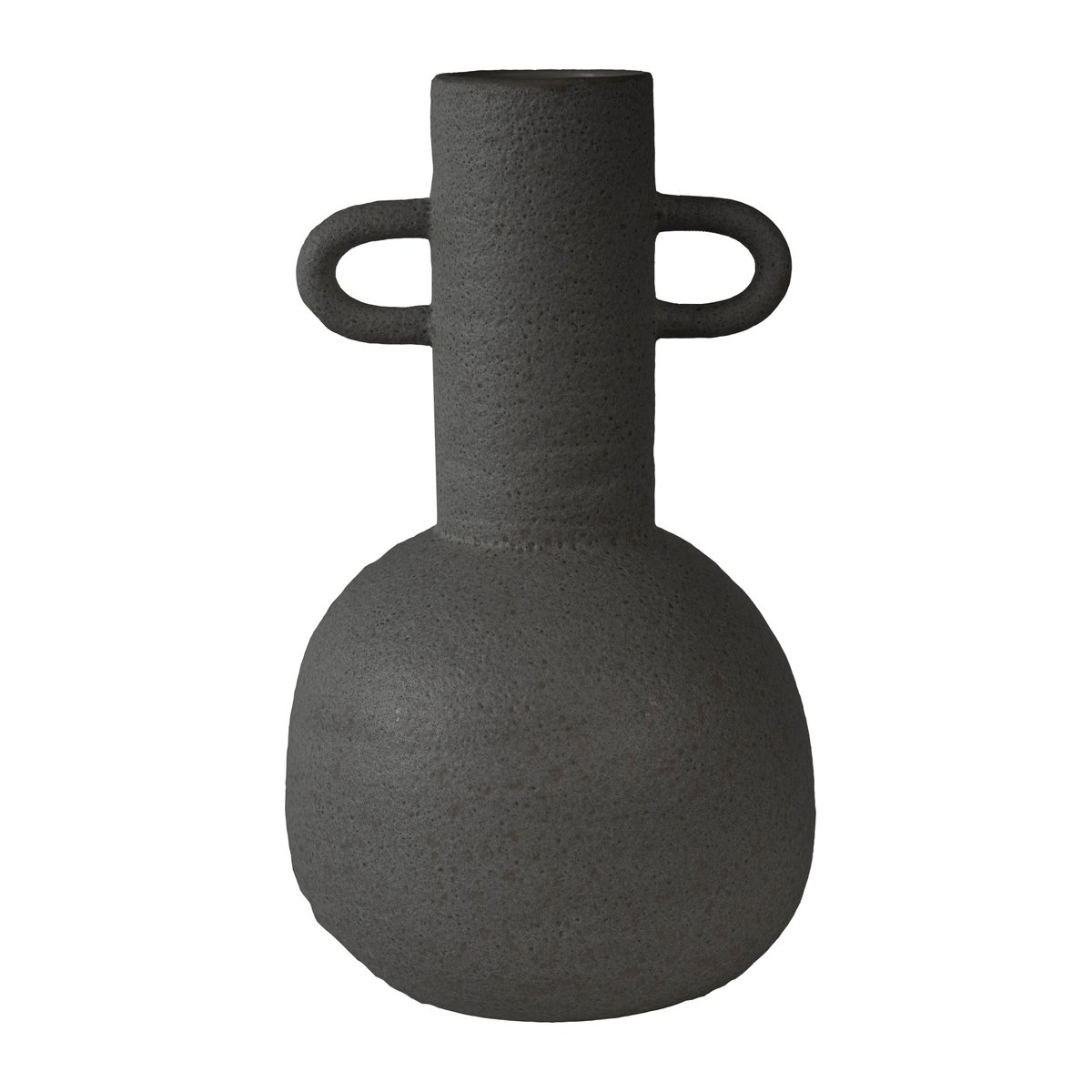 DBKD Long vaas 30 cm Black | Scandinavisch Interieur | Vazen | Zwart