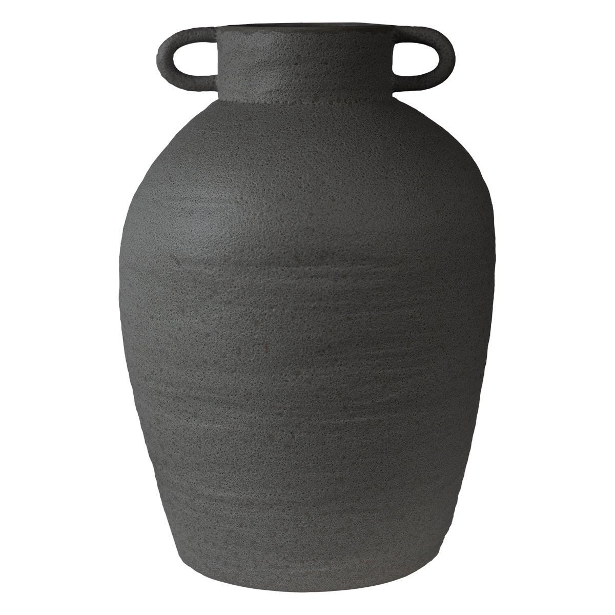 DBKD Long vaas 38 cm Black | Scandinavisch Interieur | Vazen | Zwart