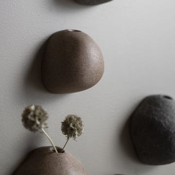 Miniature hangende wandvaas zwart - Large Ø11 cm - DBKD