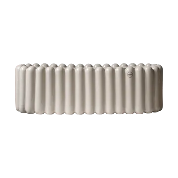 Mist bloempot ovaal - Glanzende mol - DBKD