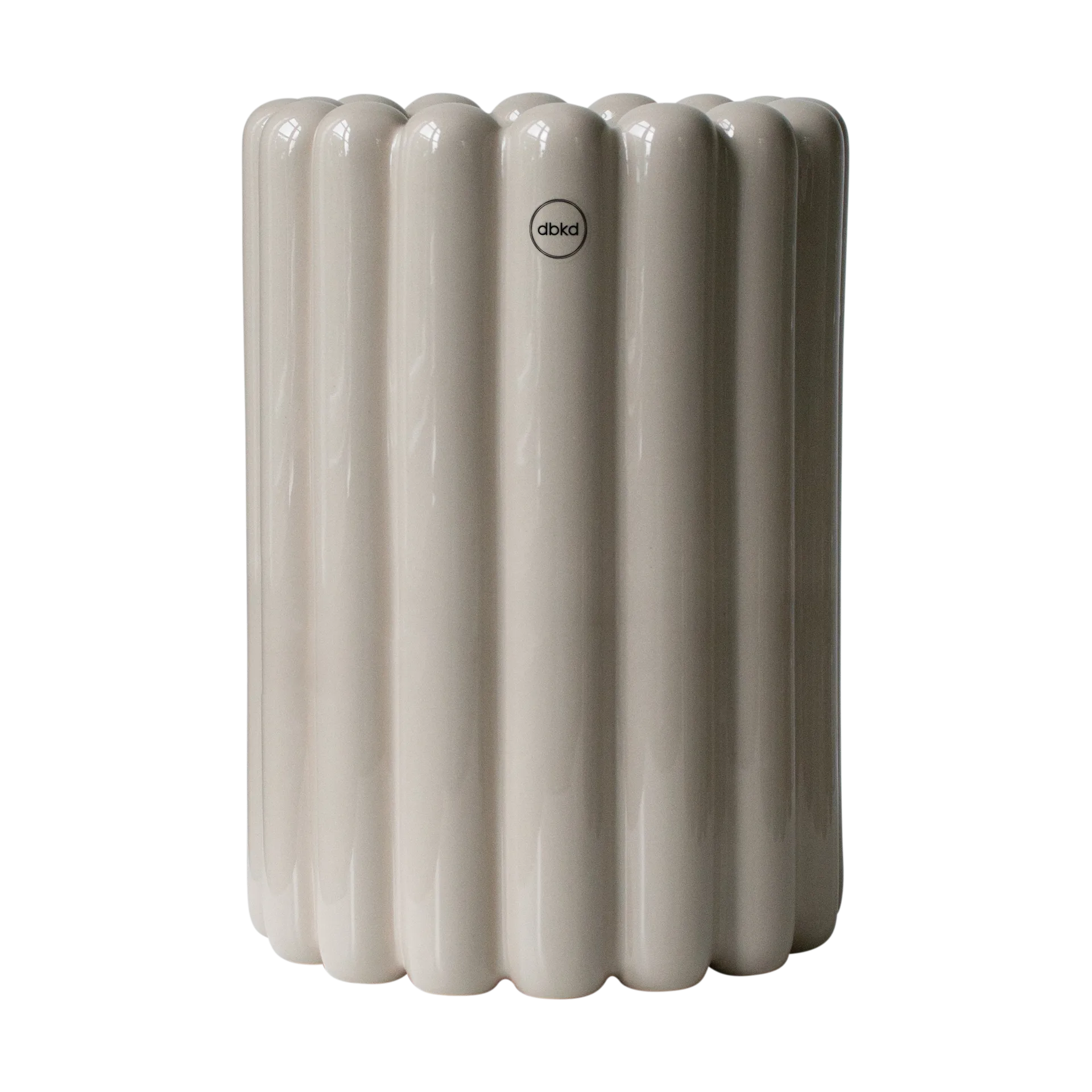 Mist pot large Ø19x27 cm, Glanzende mol DBKD