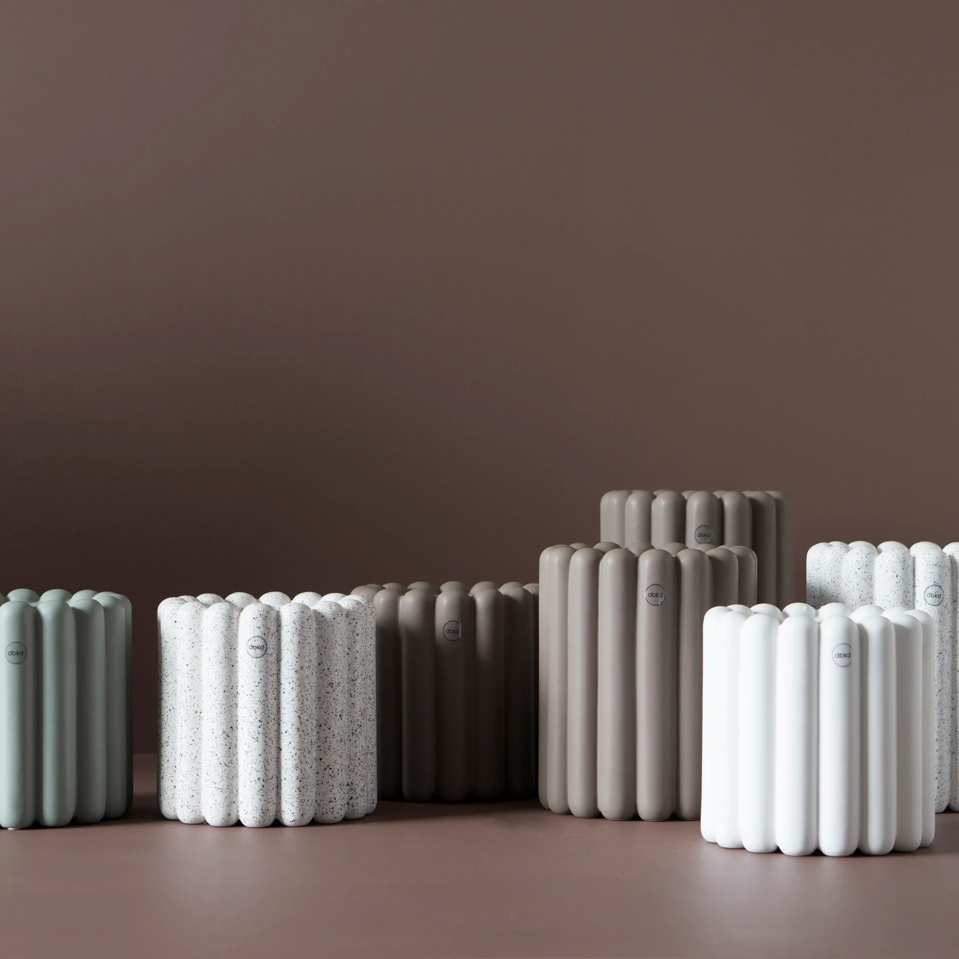 Mist pot medium Ø19x23 cm, Dust DBKD