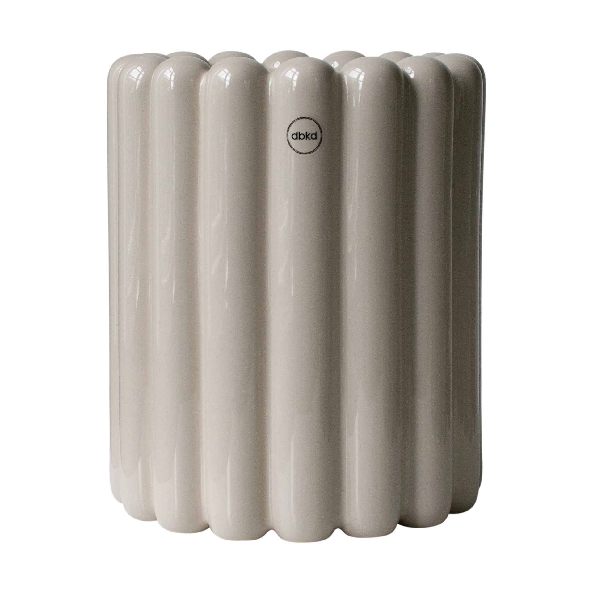 Mist pot medium Ø19x23 cm, Glanzende mol DBKD