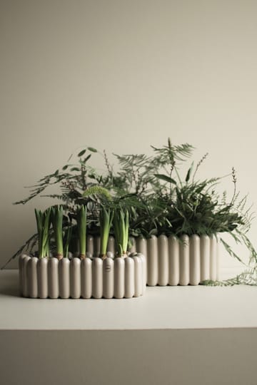 Mist pot ovaal small 35 cm - Glanzende mol - DBKD