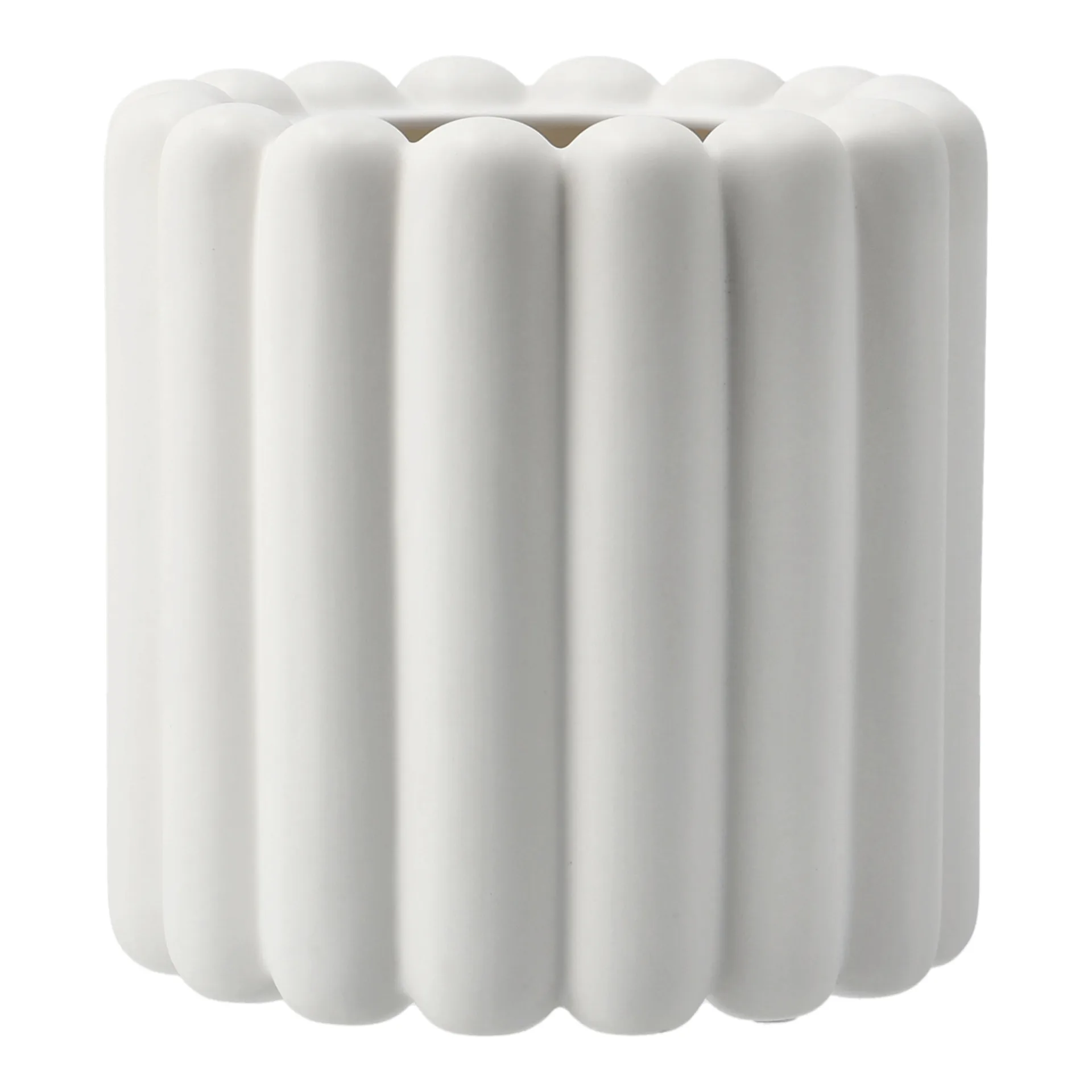 Mist pot small Ø19x19 cm, White DBKD