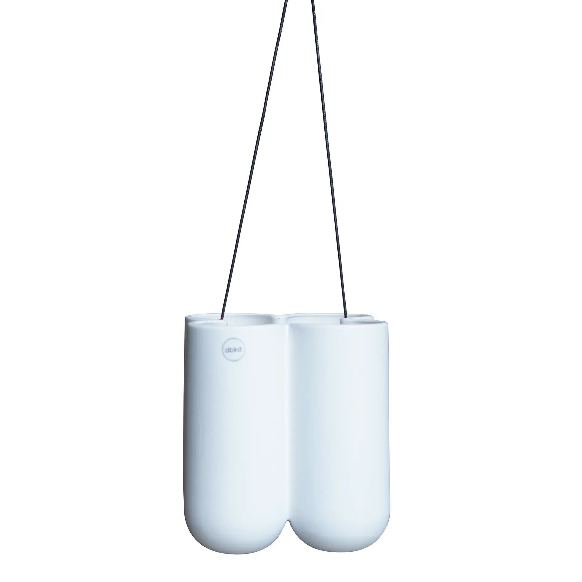 More hangende pot wit, Large Ø16 cm DBKD