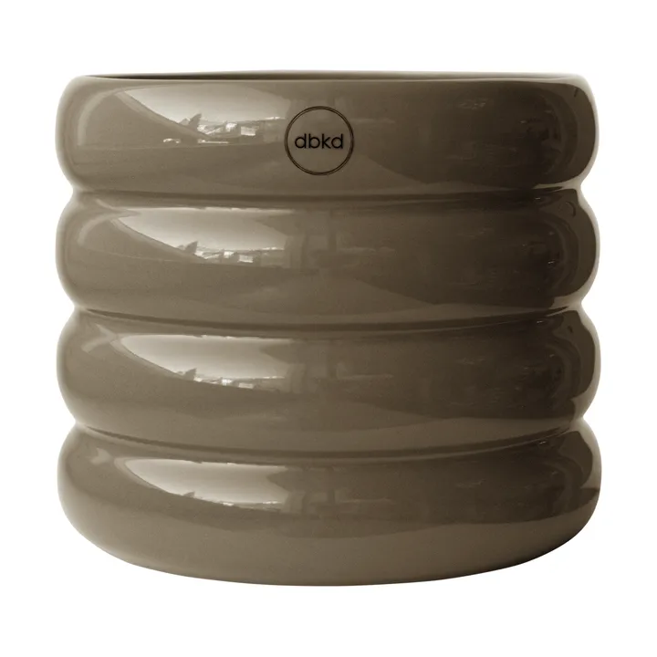 Mud bloempot shiny dust - Ø14 cm - DBKD