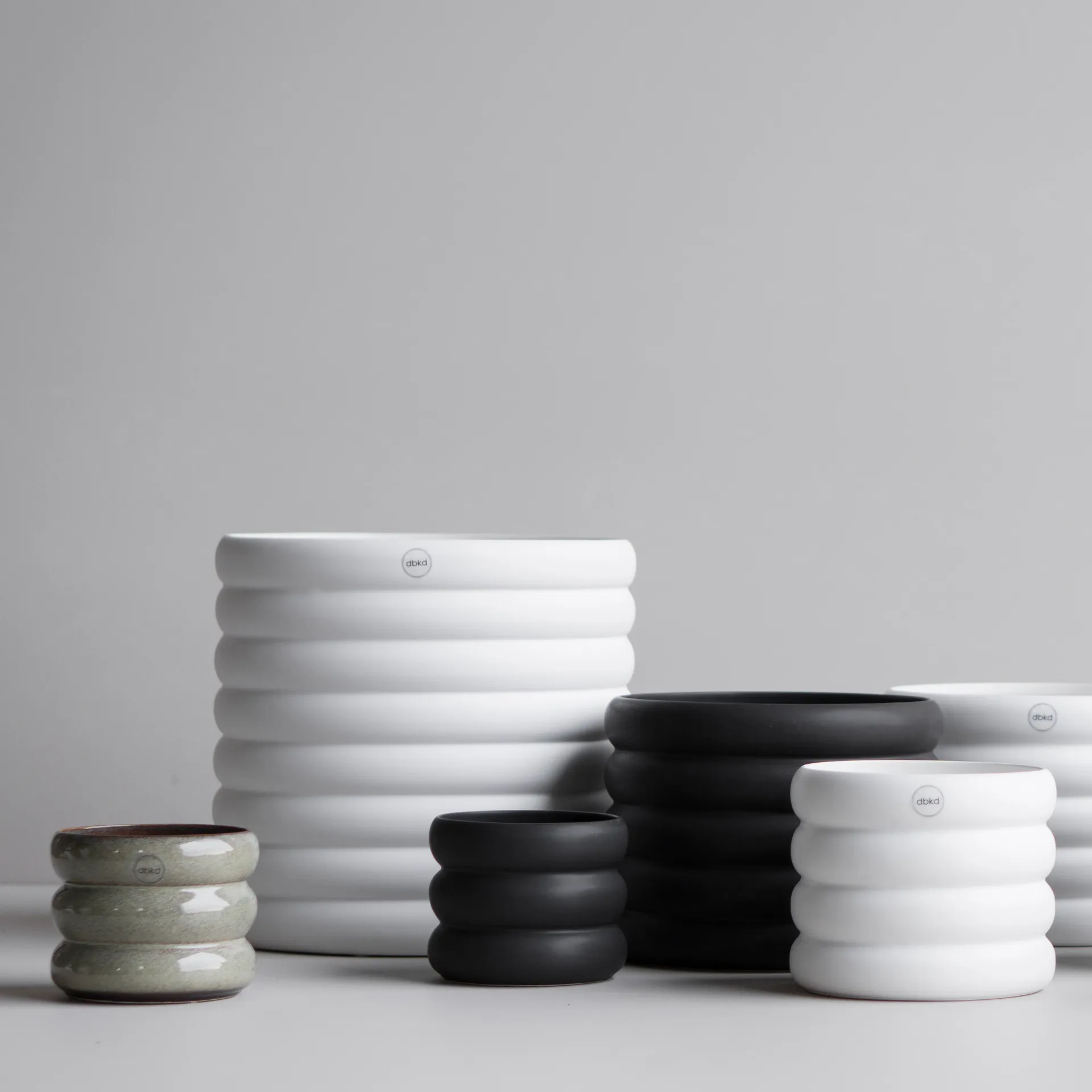 Mud bloempot wit, XL, Ø 27 cm DBKD