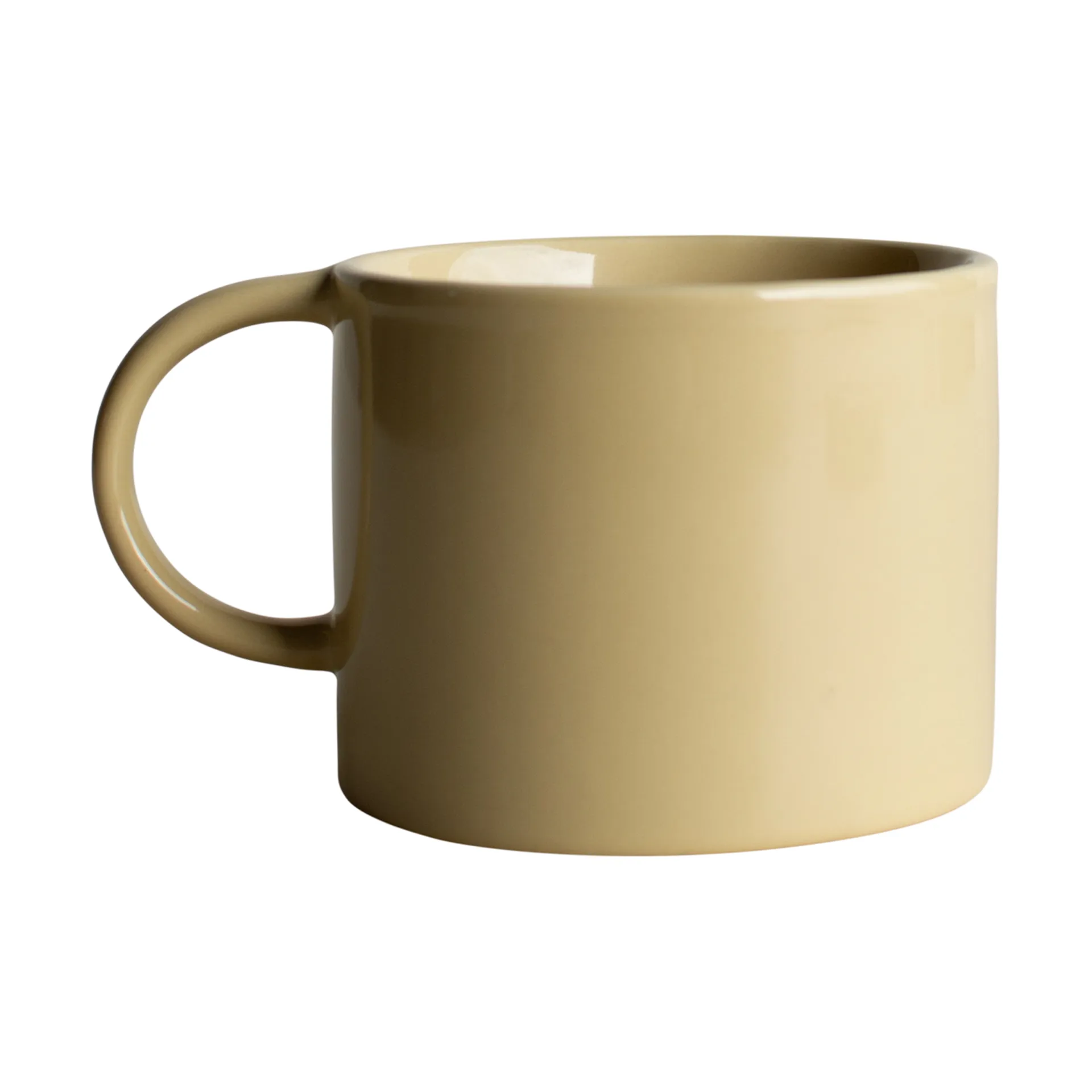 Mug keramieken mok, Yellow DBKD