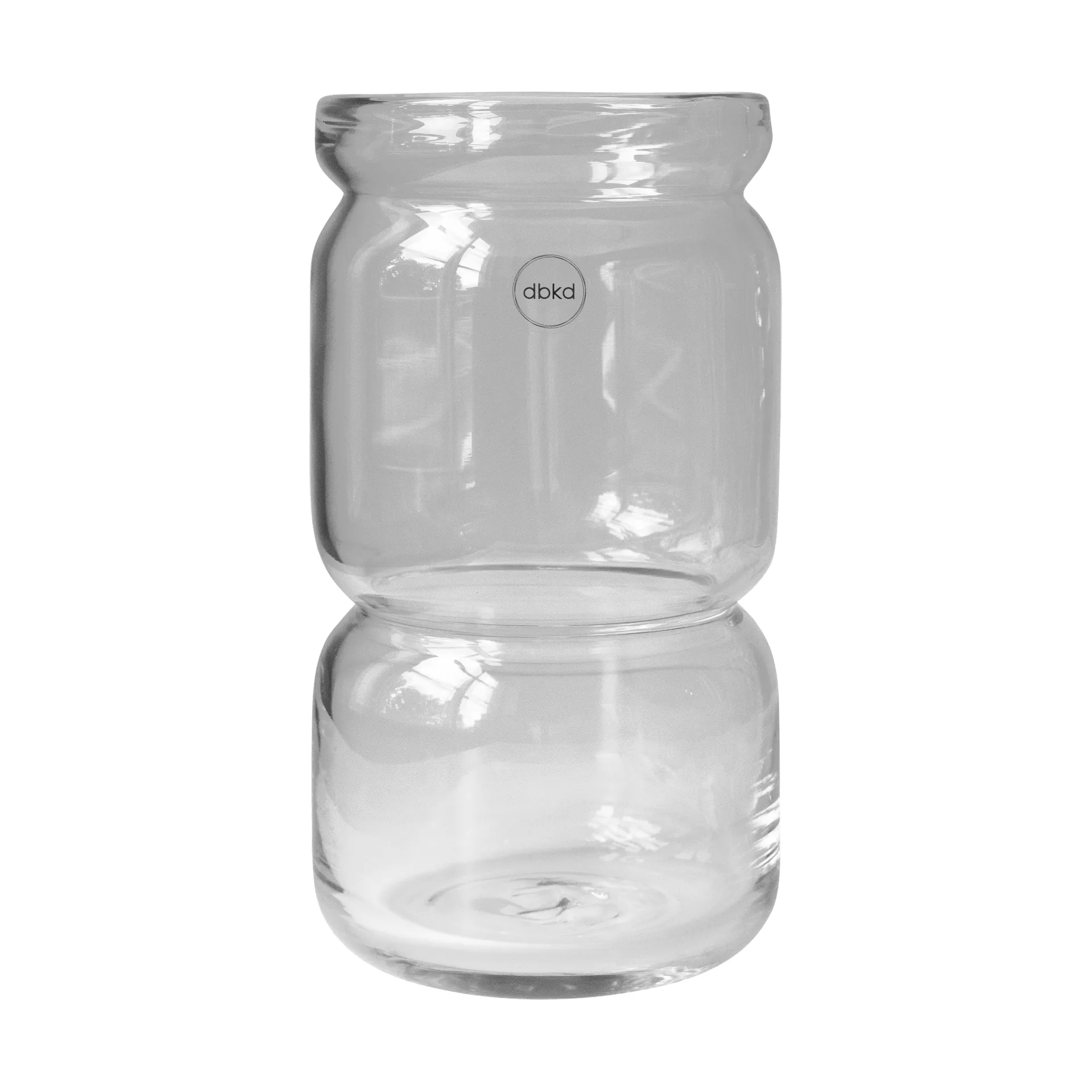 Nek pot, Helder, Ø12x22,5 cm DBKD