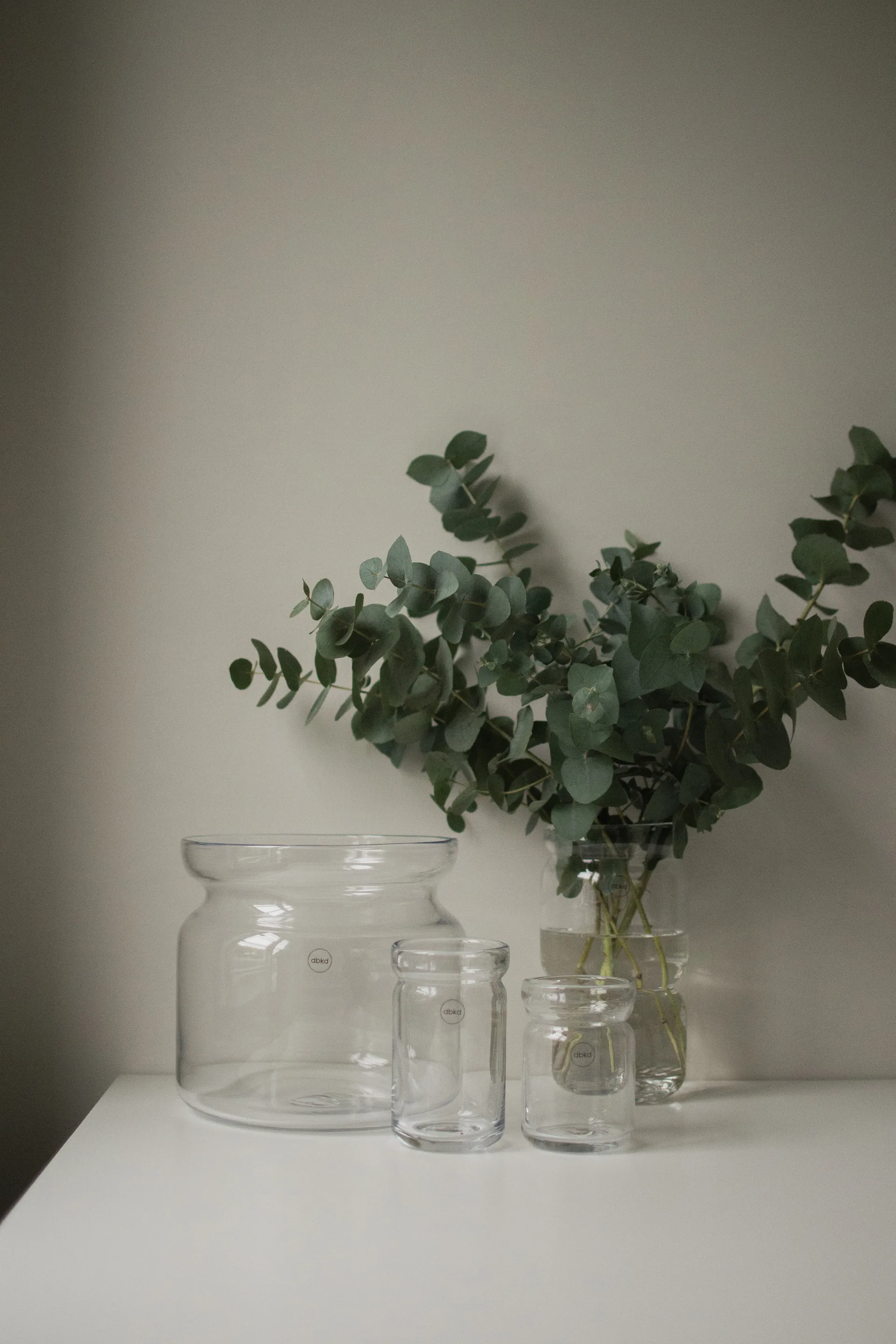 Nek pot, Helder, Ø22,5x20 cm DBKD