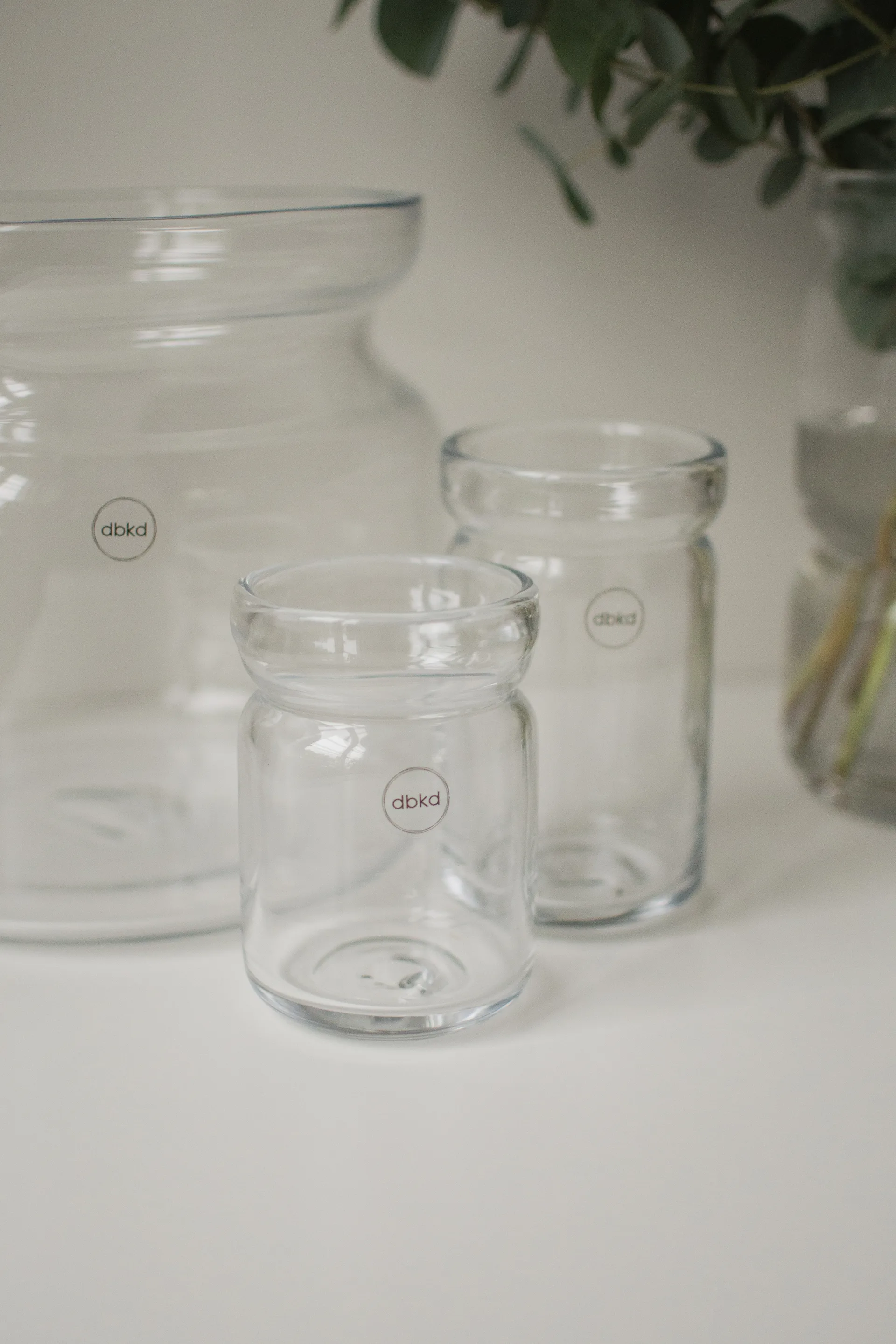 Nek pot, Helder, Ø8x12 cm DBKD