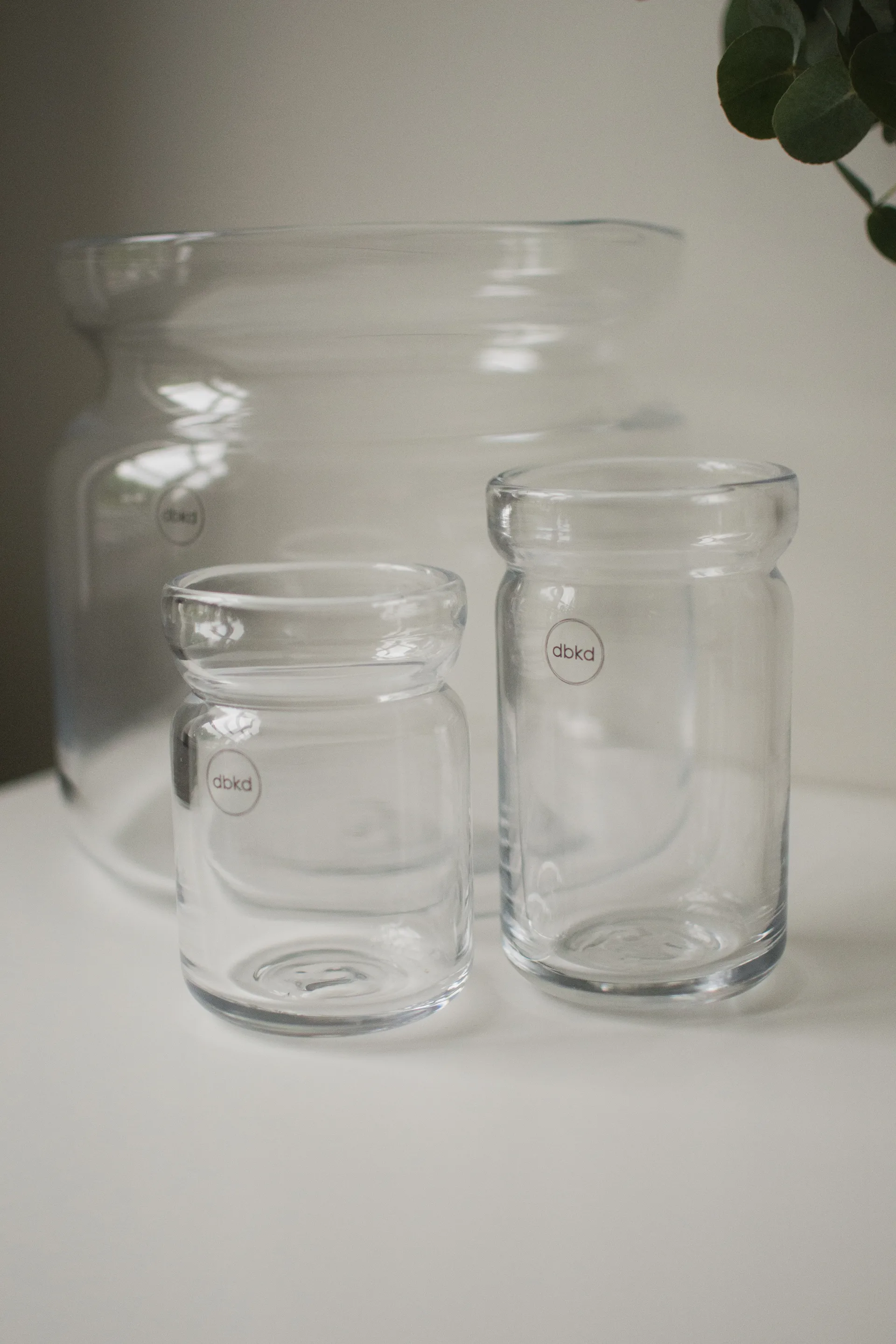 Nek pot, Helder, Ø8x15 cm DBKD