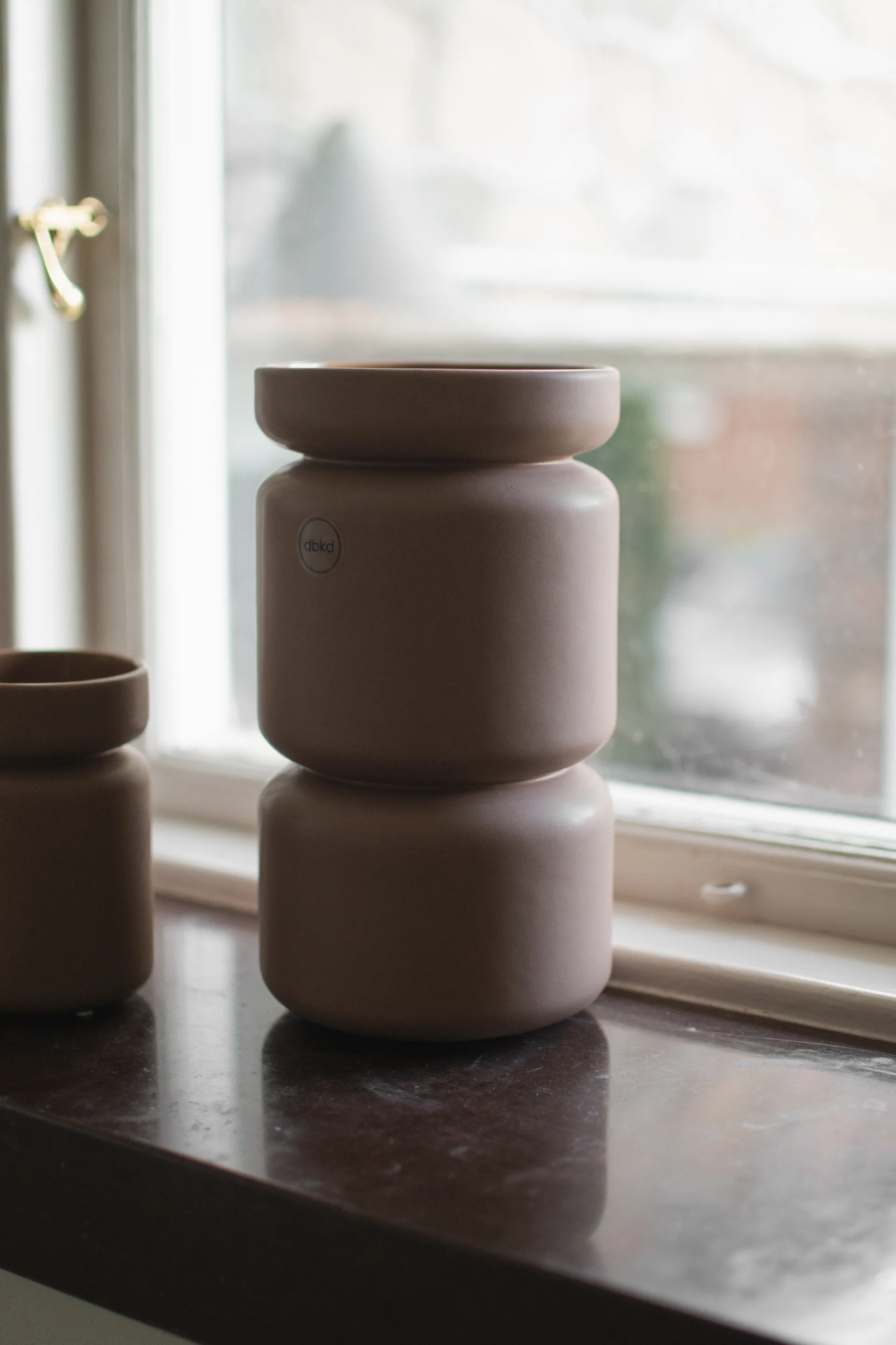 Nek pot, Nougat, Ø12x22,5 cm DBKD