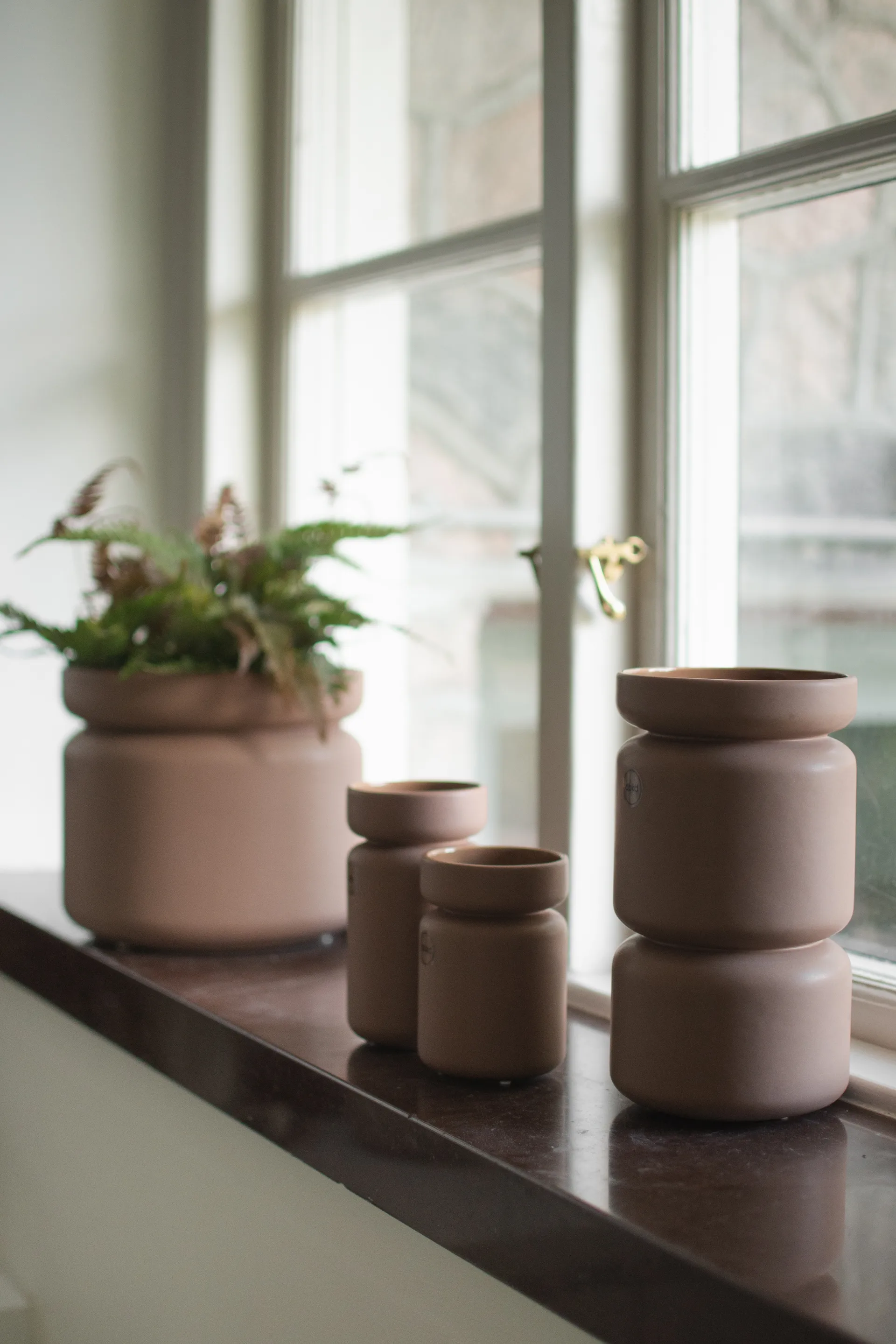 Nek pot, Nougat, Ø12x22,5 cm DBKD