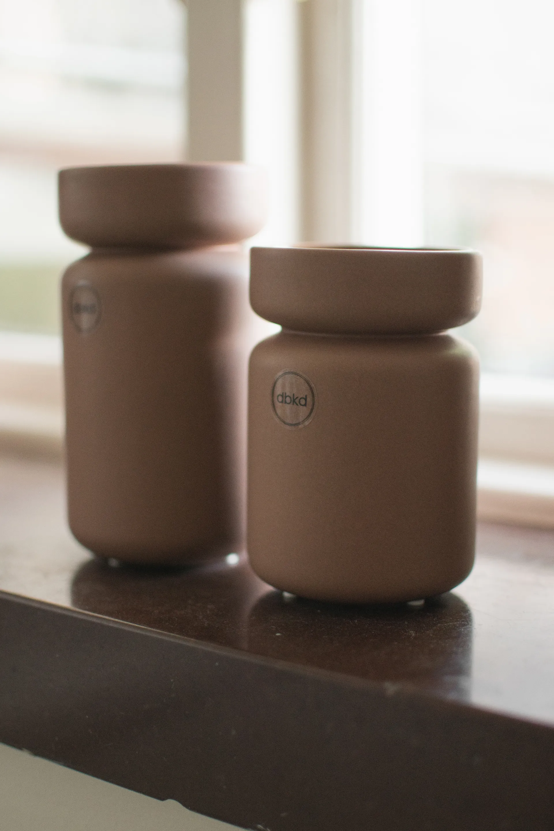 Nek pot, Nougat, Ø8x12 cm DBKD