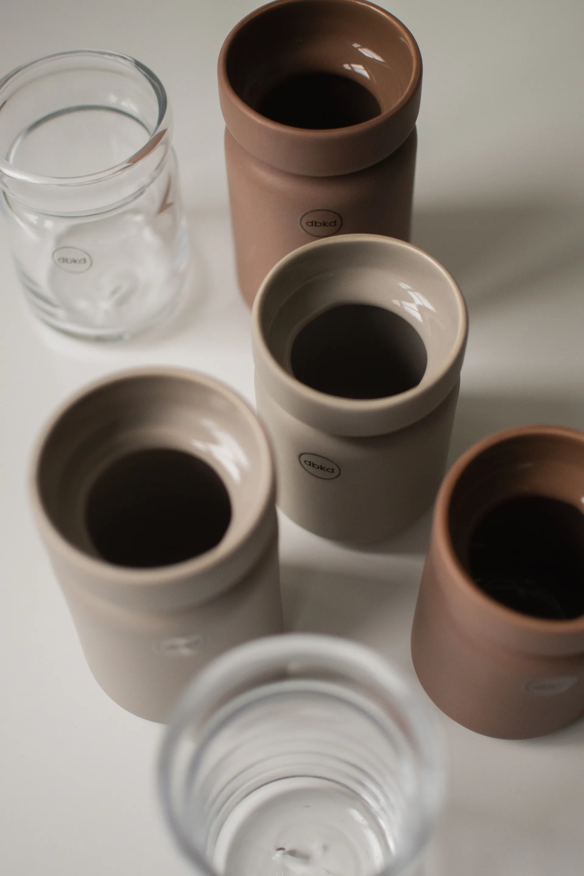 Nek pot, Nougat, Ø8x15 cm DBKD