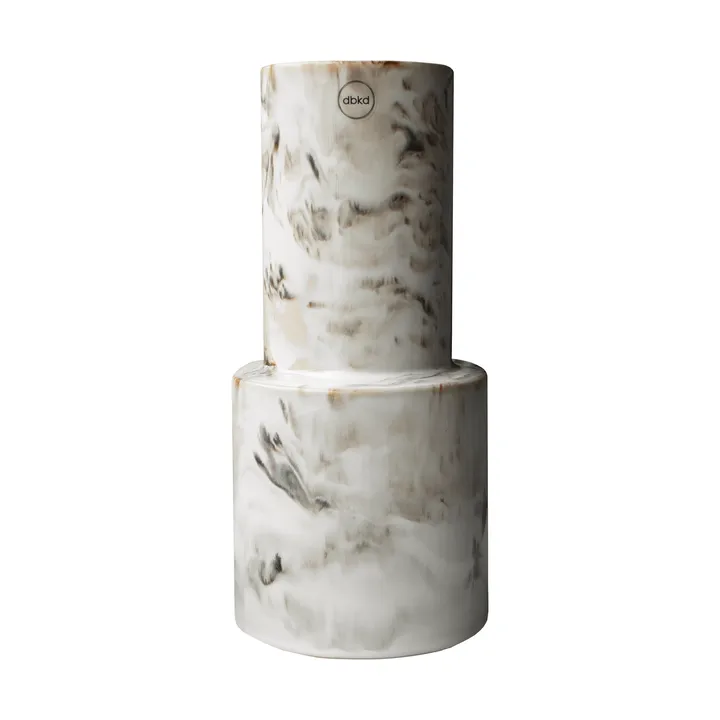 Oblong vaas - Glanzend mole, groot, 30 cm - DBKD