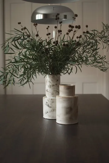 Oblong vaas - Glanzend mole, groot, 30 cm - DBKD