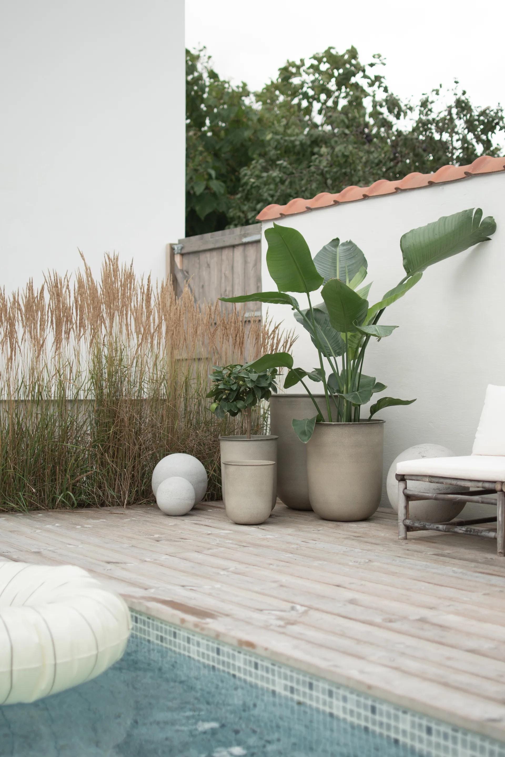 Out bloempot 4-delig, Beige DBKD