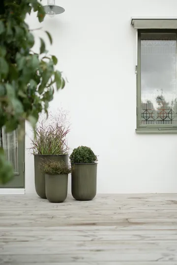 Out stripe bloempot 3-pack - Green - DBKD