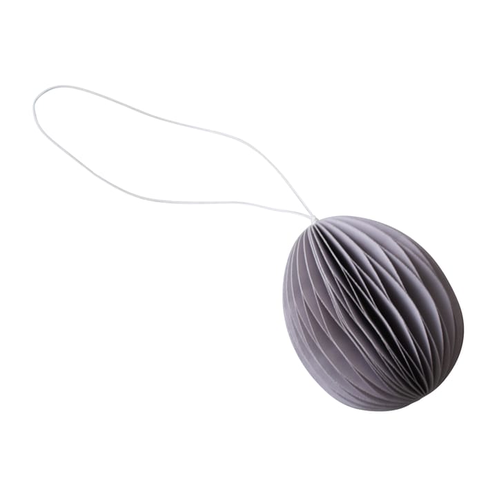 Ovoid paashanger papier 7 cm - Purple - DBKD