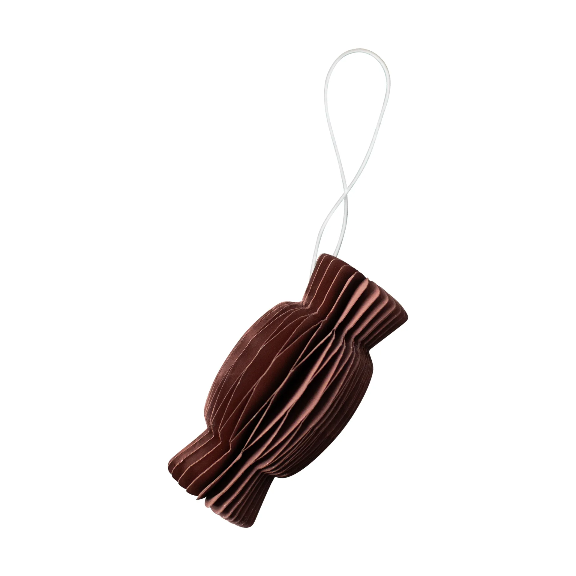 Paper candy kersthanger, Dark red DBKD