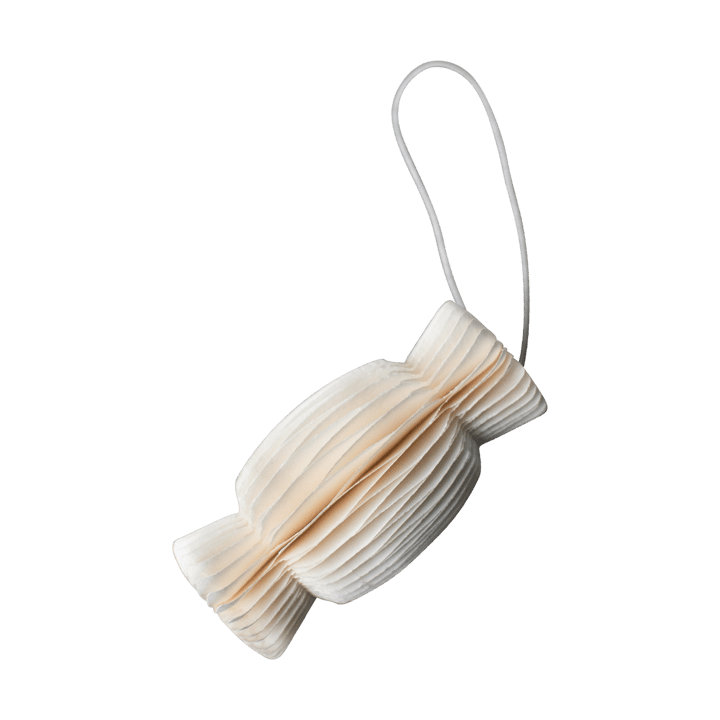 Paper candy kersthanger, White DBKD