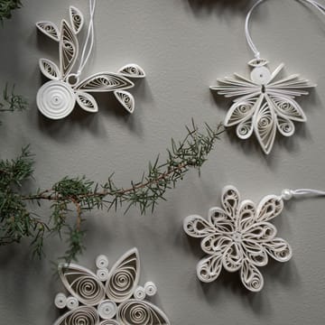 Paper Deer kersthanger - Wit - DBKD