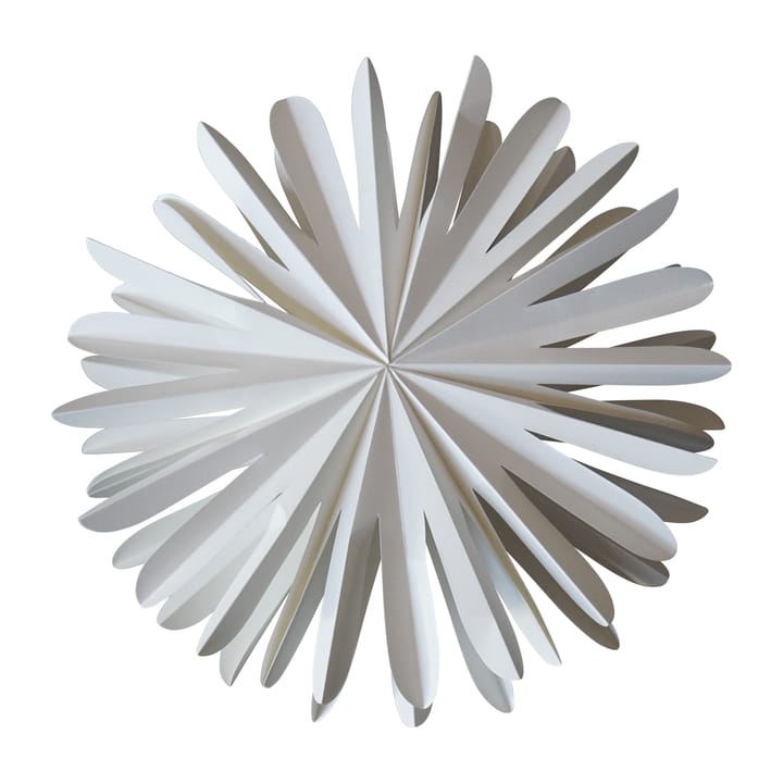 Paper flake kersthanger - Extra groot - DBKD