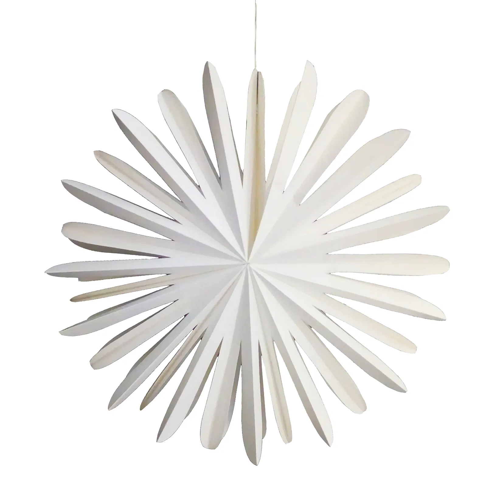 Paper flake kersthanger, Groot DBKD