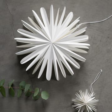 Paper flake kersthanger - Groot - DBKD