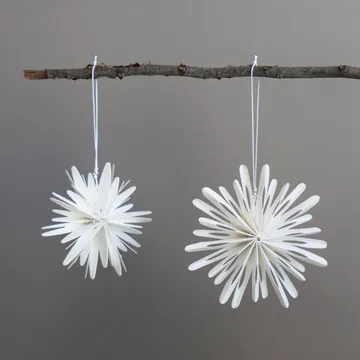 Paper flake kersthanger - DBKD