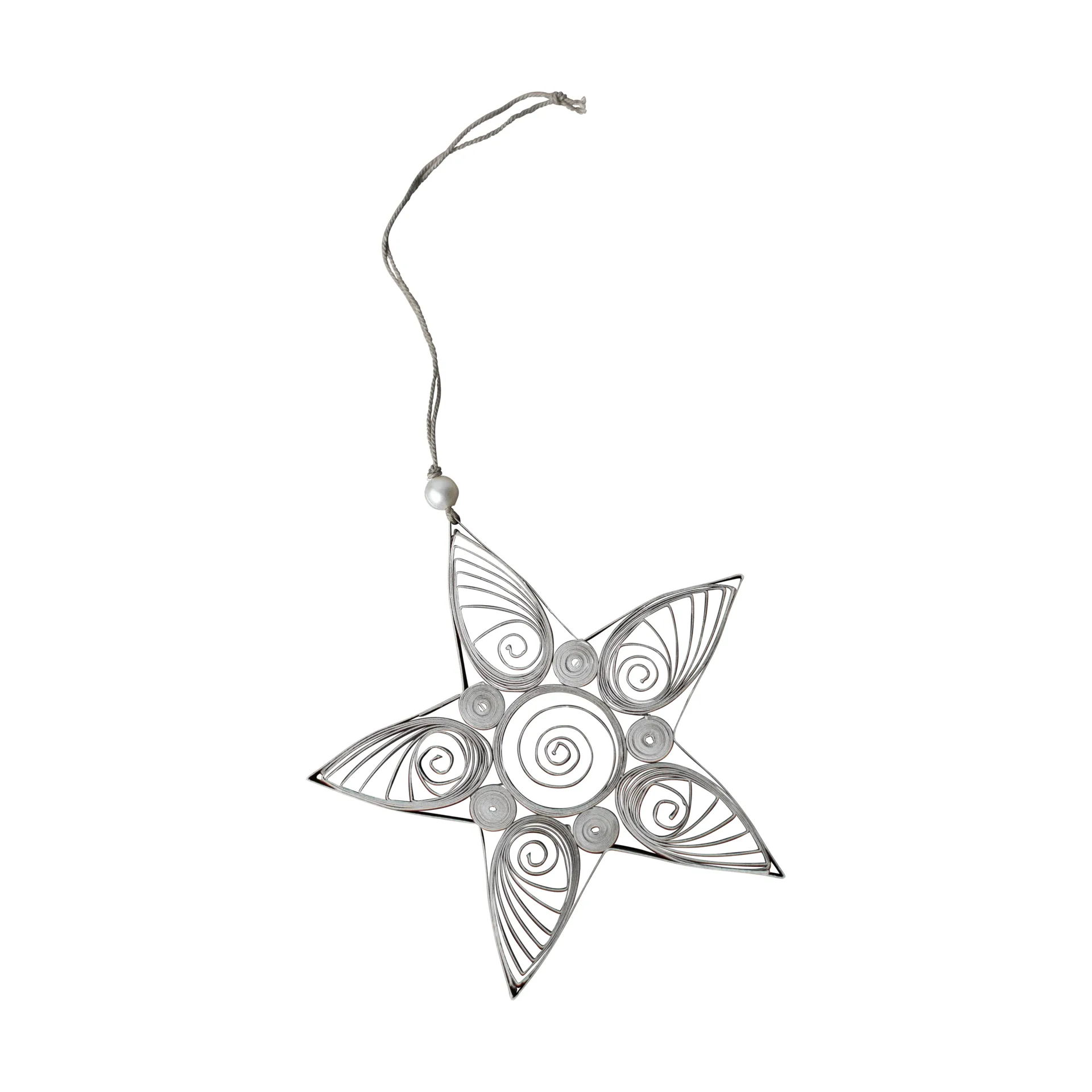 Paper star kersthanger 13 cm, Mole DBKD