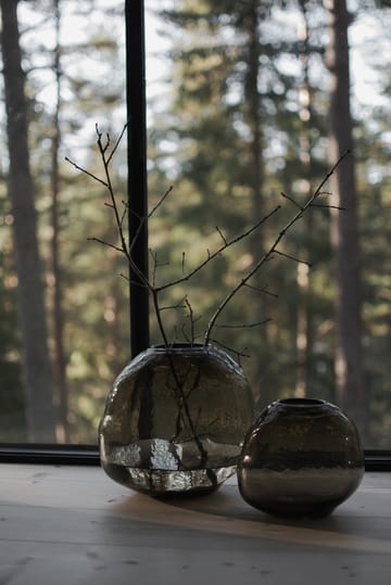 Pebble vaas bruin - Klein Ø20 cm - DBKD