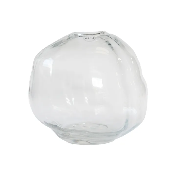 Pebble vaas - Transparant, klein Ø20 cm - DBKD
