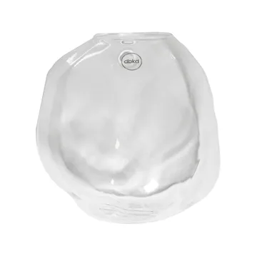 Pebble wandvaas helder - Groot Ø18 cm - DBKD