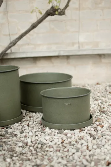 Plant bowl bloempot 2-pack - Green - DBKD