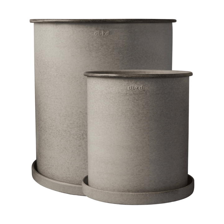 Plant pot bloempot large 2-pack - Beige - DBKD